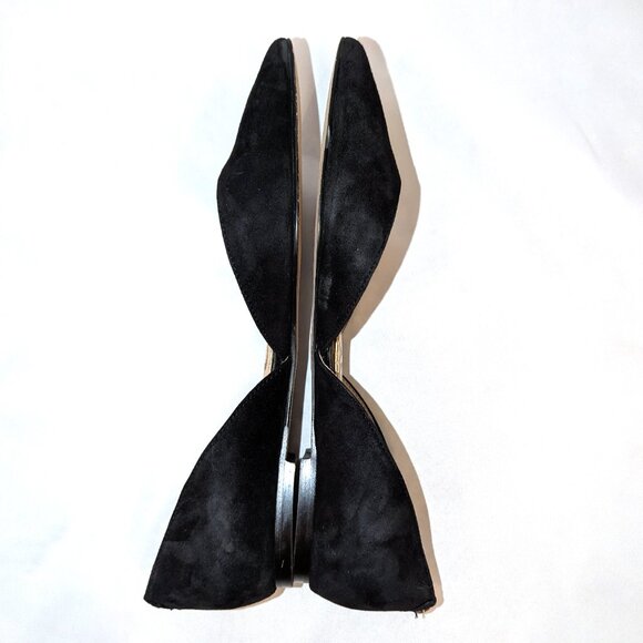 Sam Edelman | Black Suede Leather D’Orsay Flats “Rodney” | Size 8 - Picture 8 of 11